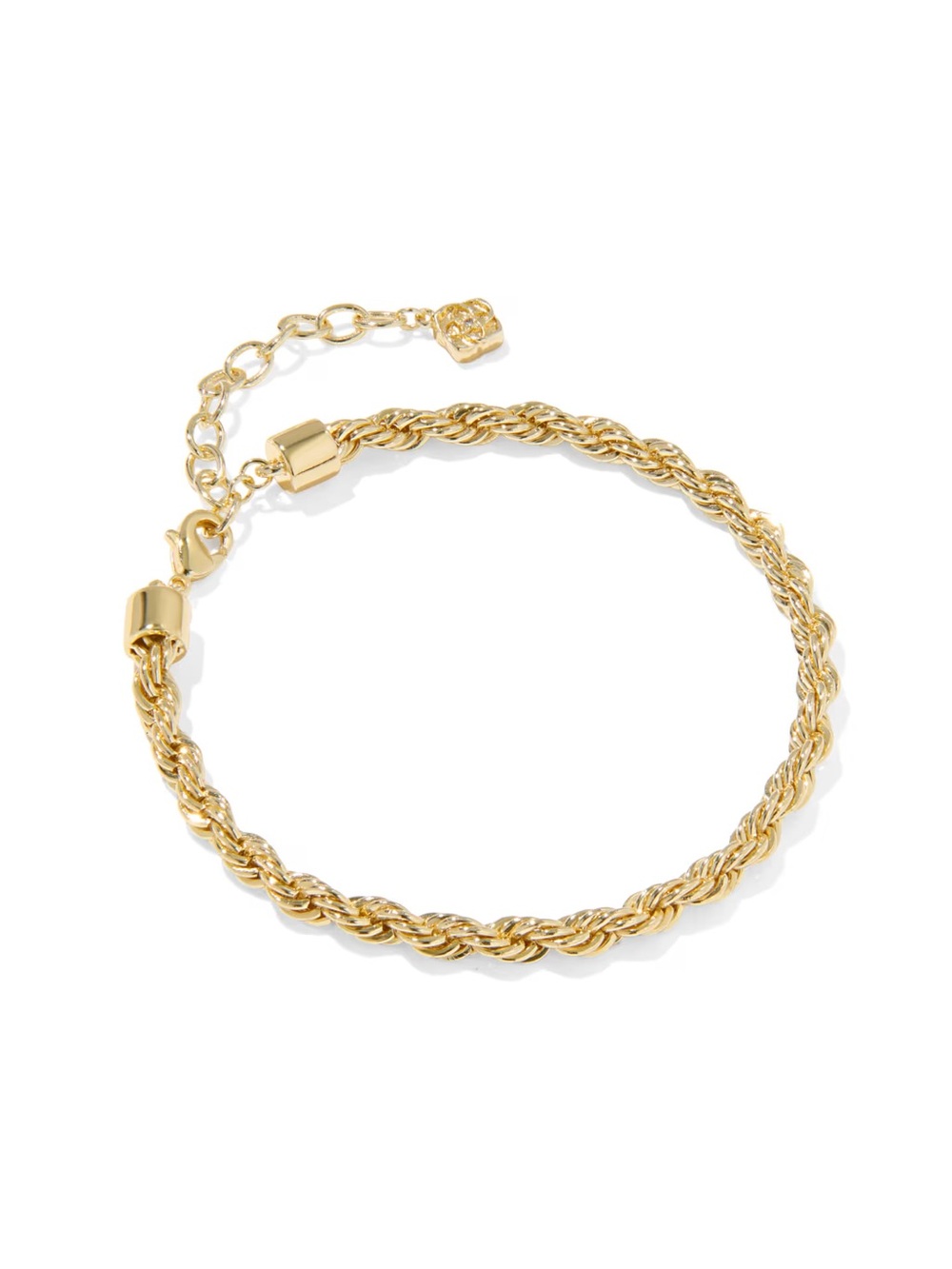 Kendra Scott Gold Twisted Rope Bracelet